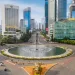 Skyline of Jakarta representing Indonesia’s fastest-growing sectors in business and technology.